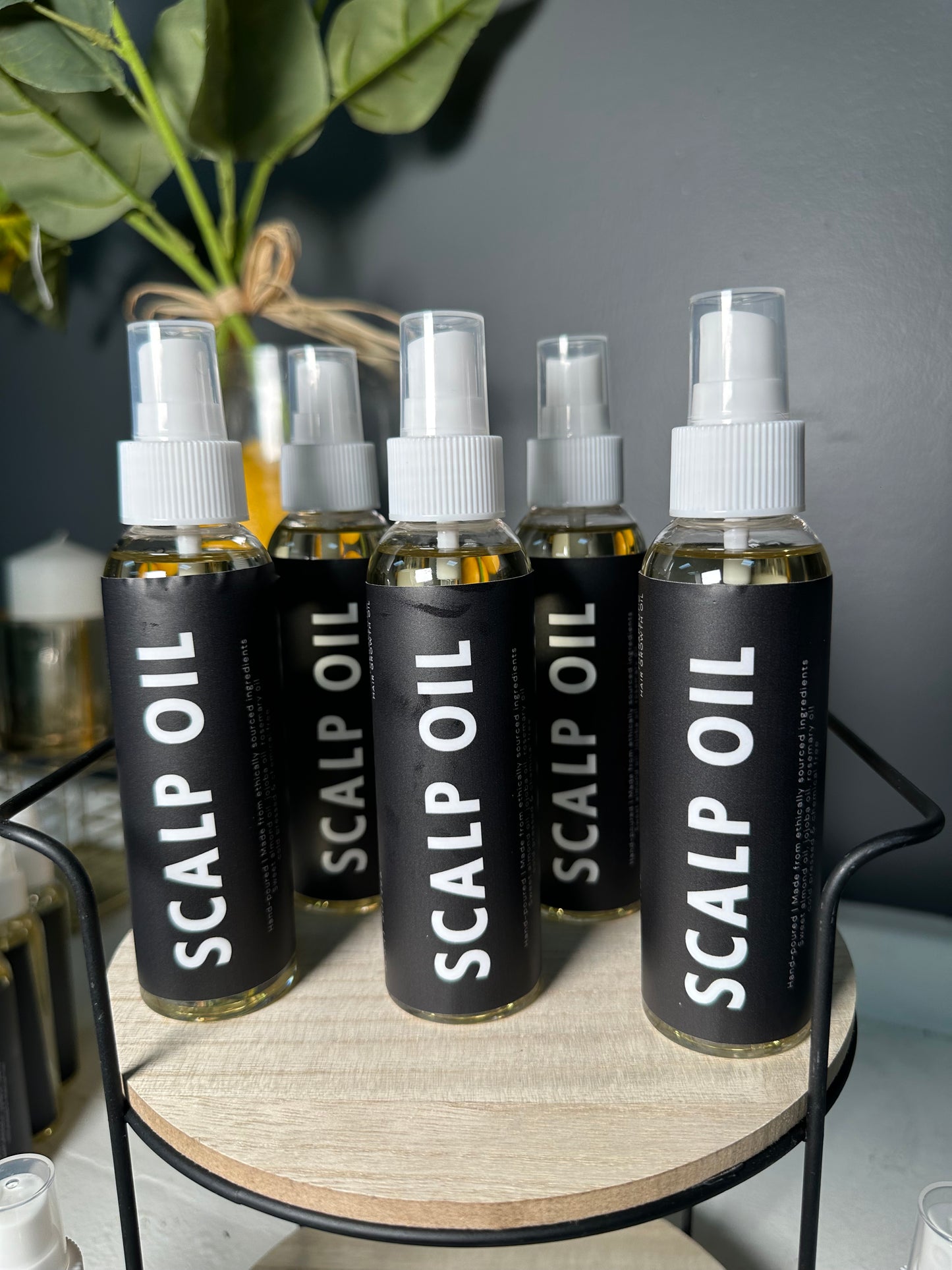 Scalp Oil 4 oz Spray Bottle